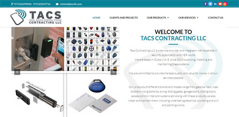 Tacs Contracting LLC  - United Arab Emirates Portfolio